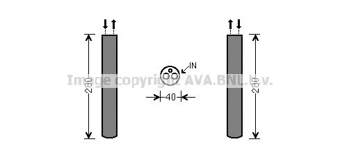 AVA QUALITY COOLING Осушитель, кондиционер AUD216